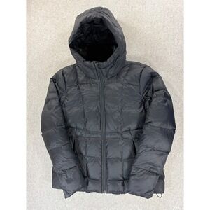 Under Armour Duck Down Insulated Winter Hooded Jacket (Women's Large) Black